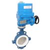 Absperrklappe-TA, DN65, mit Antrieb NE05 GGG/Edelstahl/PTFE, 230V 50Hz, Laufzeit 14sek.