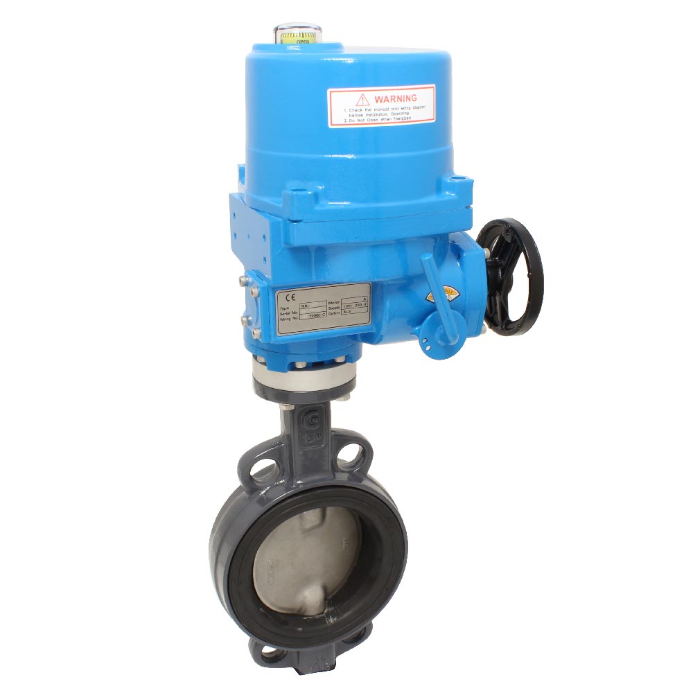 Absperrklappe-TA, DN100, mit Antrieb NE06 Alu/Edelstahl/EPDM, 24V DC, Laufzeit 17sek. Absperrklappe-TA, DN100, mit Antrieb NE06 Alu/Edelstahl/EPDM, 24V DC, Laufzeit 17sek.