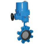 Absperrklappe-WM, LUG, DN125, mit Antrieb NE09 GGG-40/Edelstahl/EPDM, 24V DC, Laufzeit ca. 17sek.